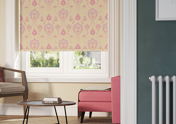Tangier, Pastel Pink - Twist&Fit Roller Blind - Image 5